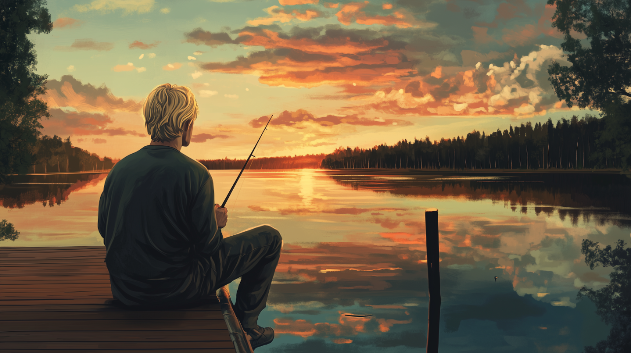 A Ronge at the lake
